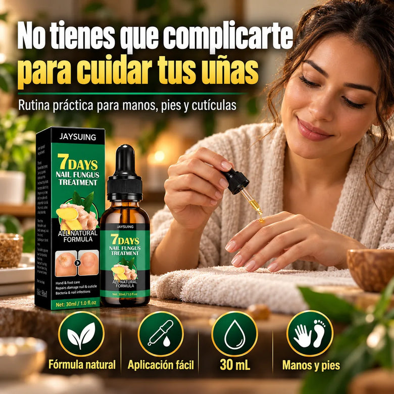Rutina de cuidado de uñas en casa con 7 Days