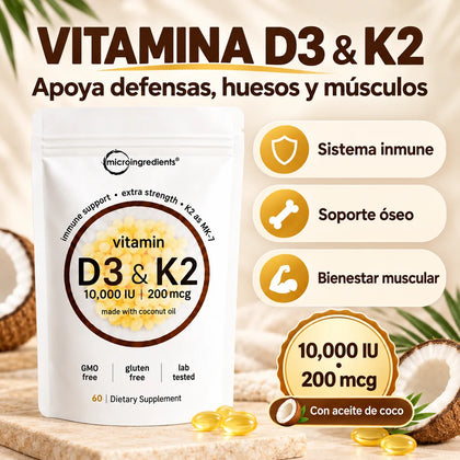 Micro Ingredients D3 + K2