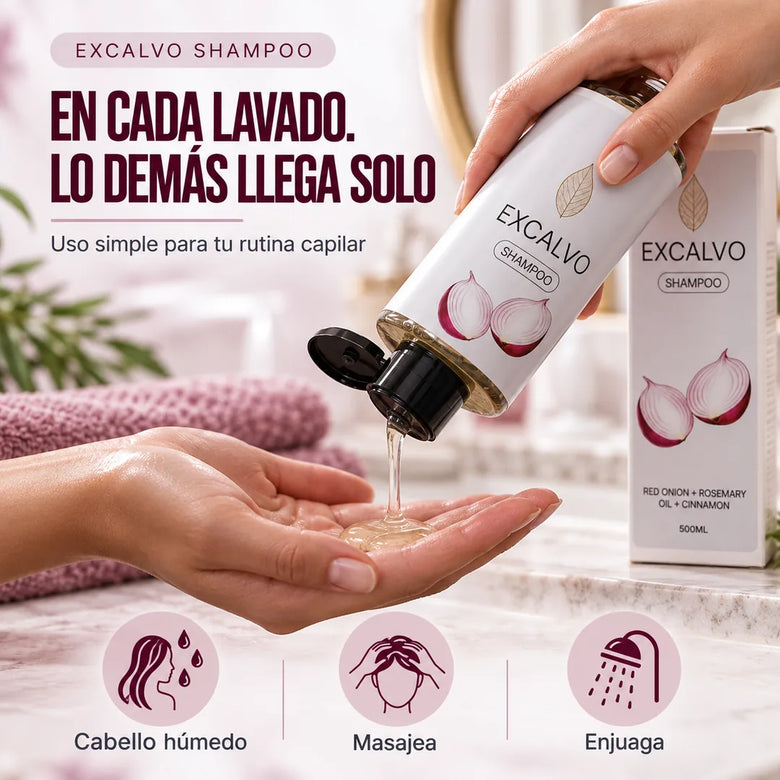Modo de uso de EXCALVO en la mano