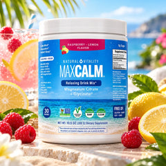 Envase MAXCALM frambuesa-limón