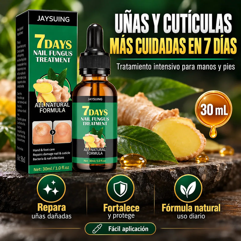 7 Days, frasco de 30 ml con gotero y su caja